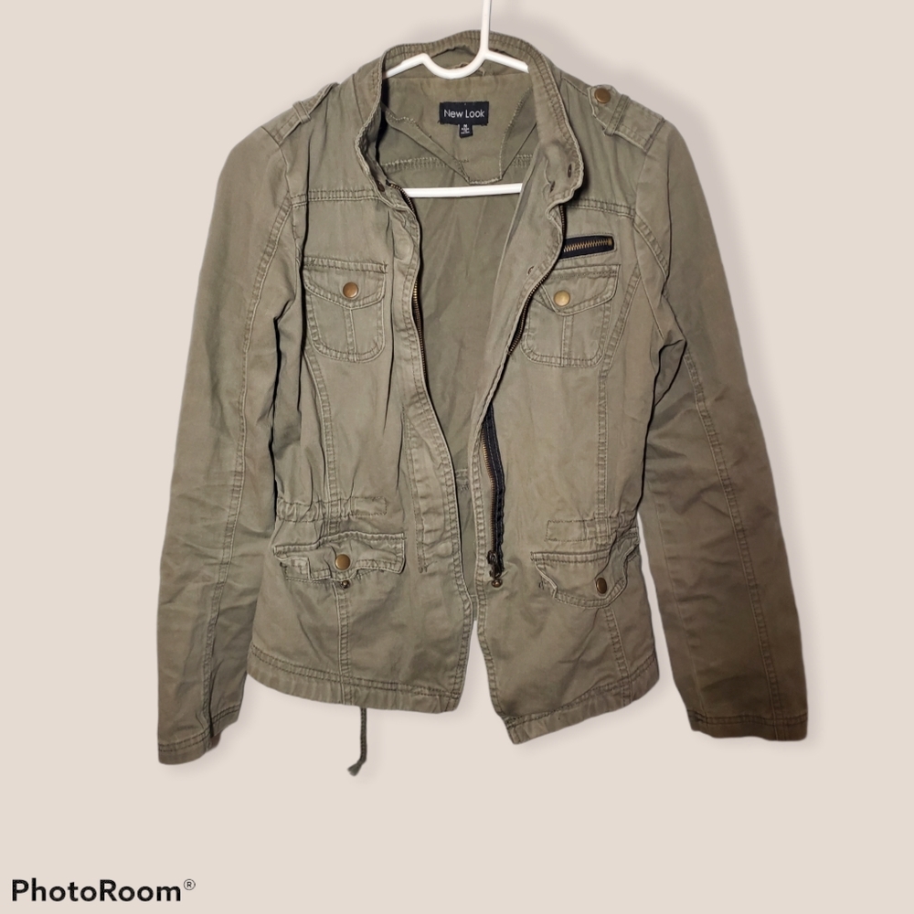 New Look army style jacket size medium